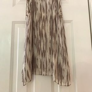 Parker Tops - Patterned tank top blouse with sequin detail Parker Tops - Patterned tank top blouse with sequin detail